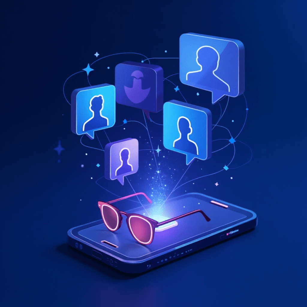 Chatbot réseaux sociaux IA de Meta