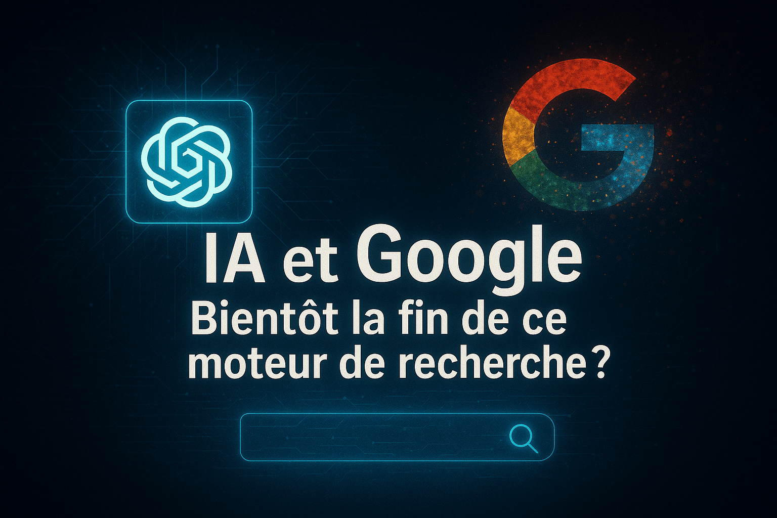 IA Et Google : Bientôt La Fin Du Moteur De Recherche ?