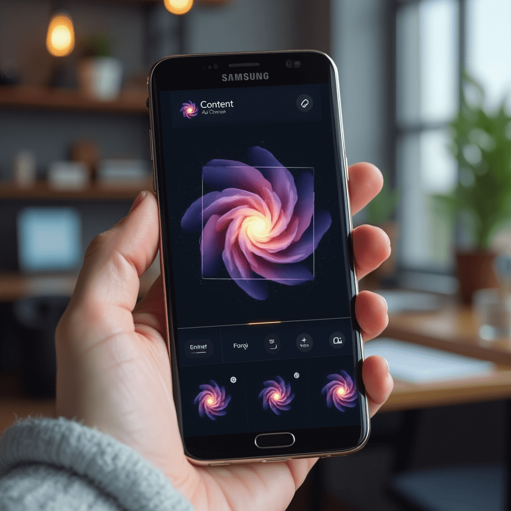 Samsung et les retouches IA