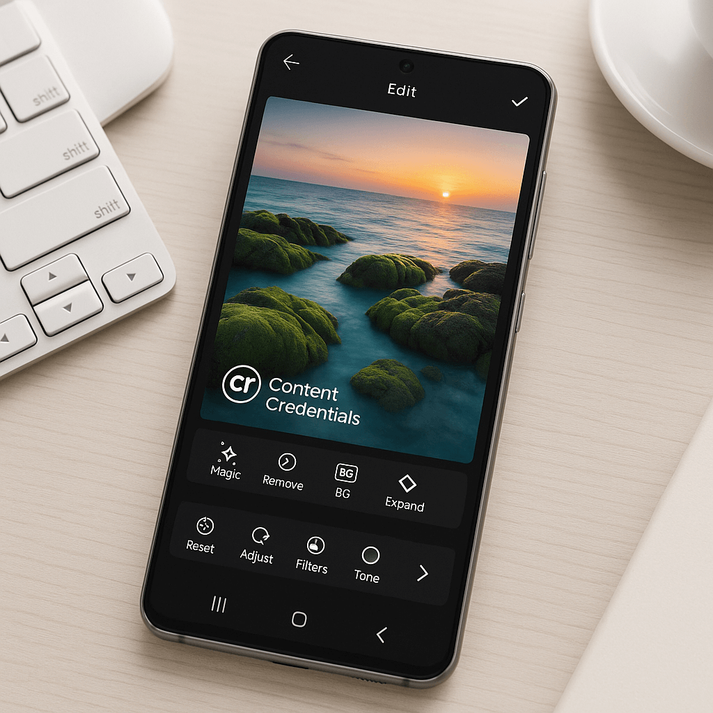 Samsung et les retouches IA