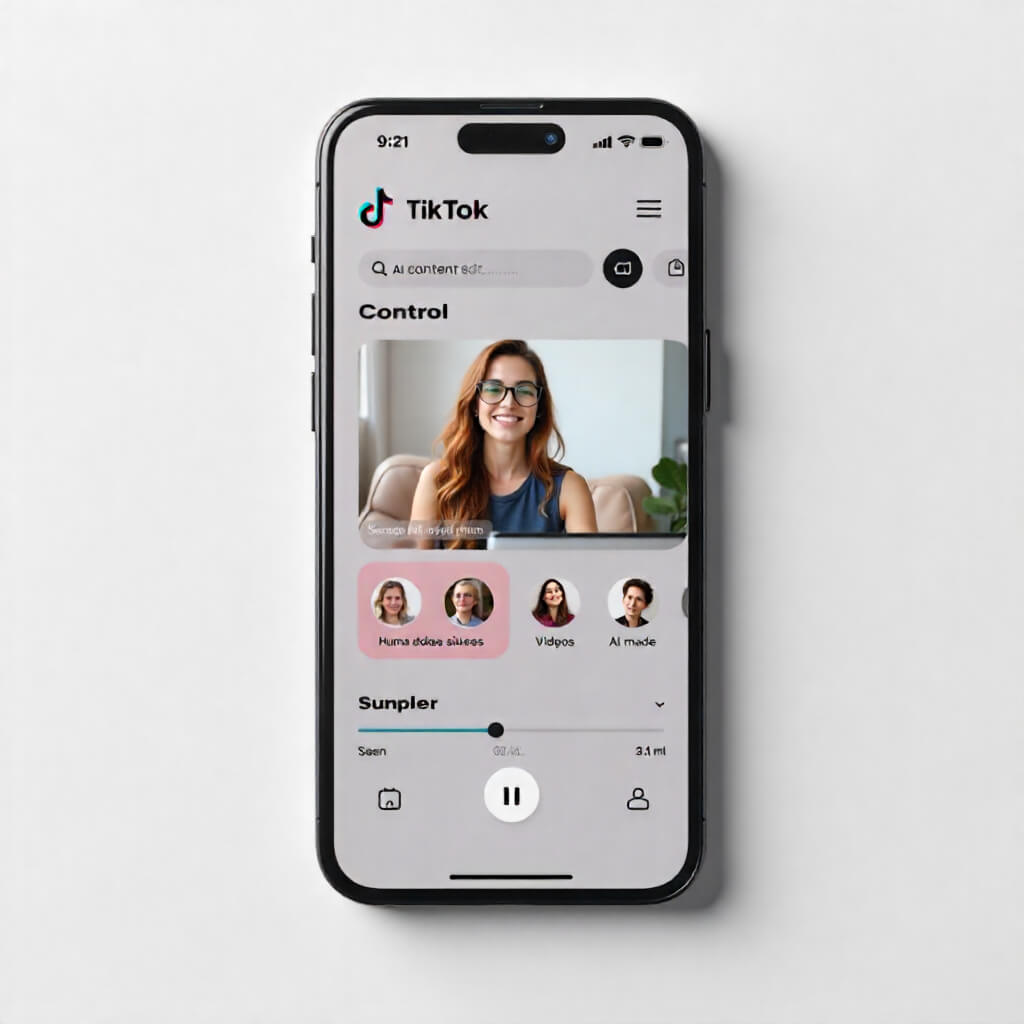 TikTok IA : un contrôle renforcé du contenu