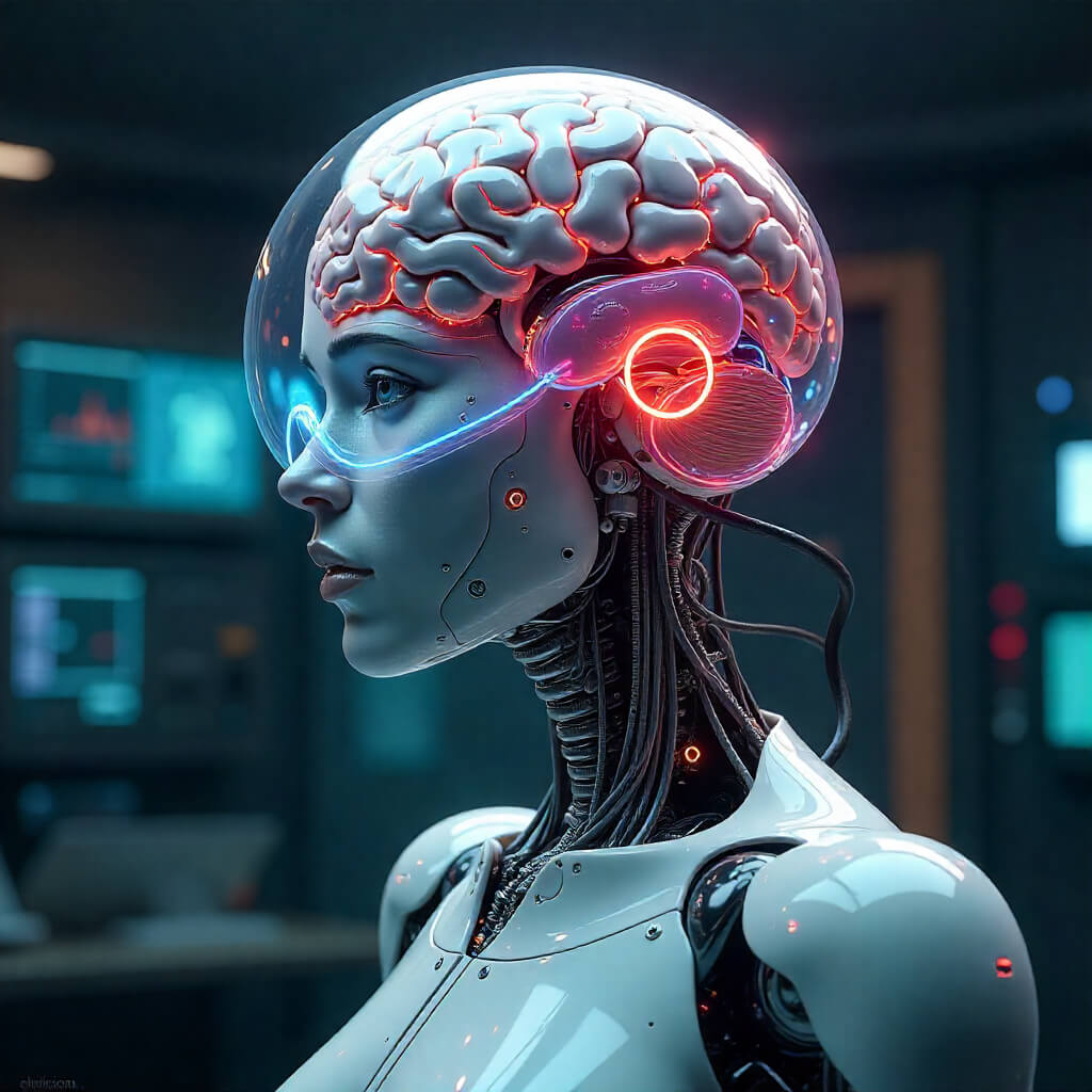 Mini-cerveaux robots