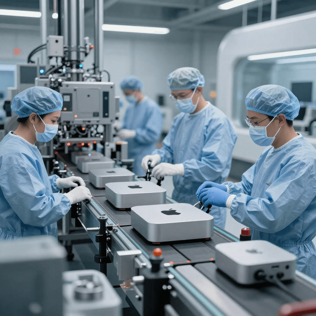 Apple Houston IA : Mac mini US et serveurs accélérés