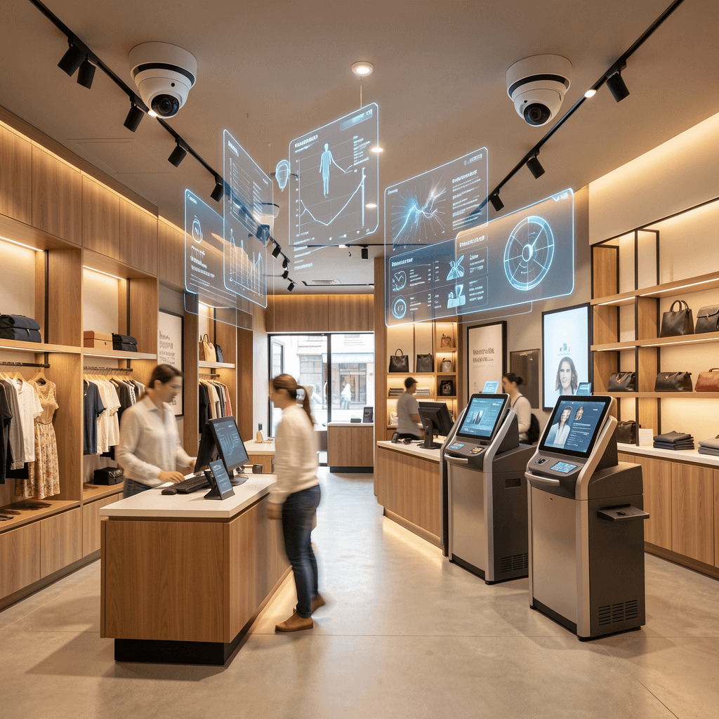 IA retail tech : vidéosurveillance, cloud et achats IA