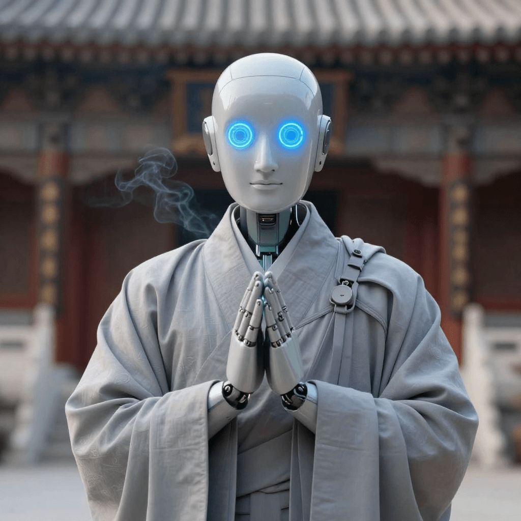 Robot moine IA Japon : rites religieux réinventés