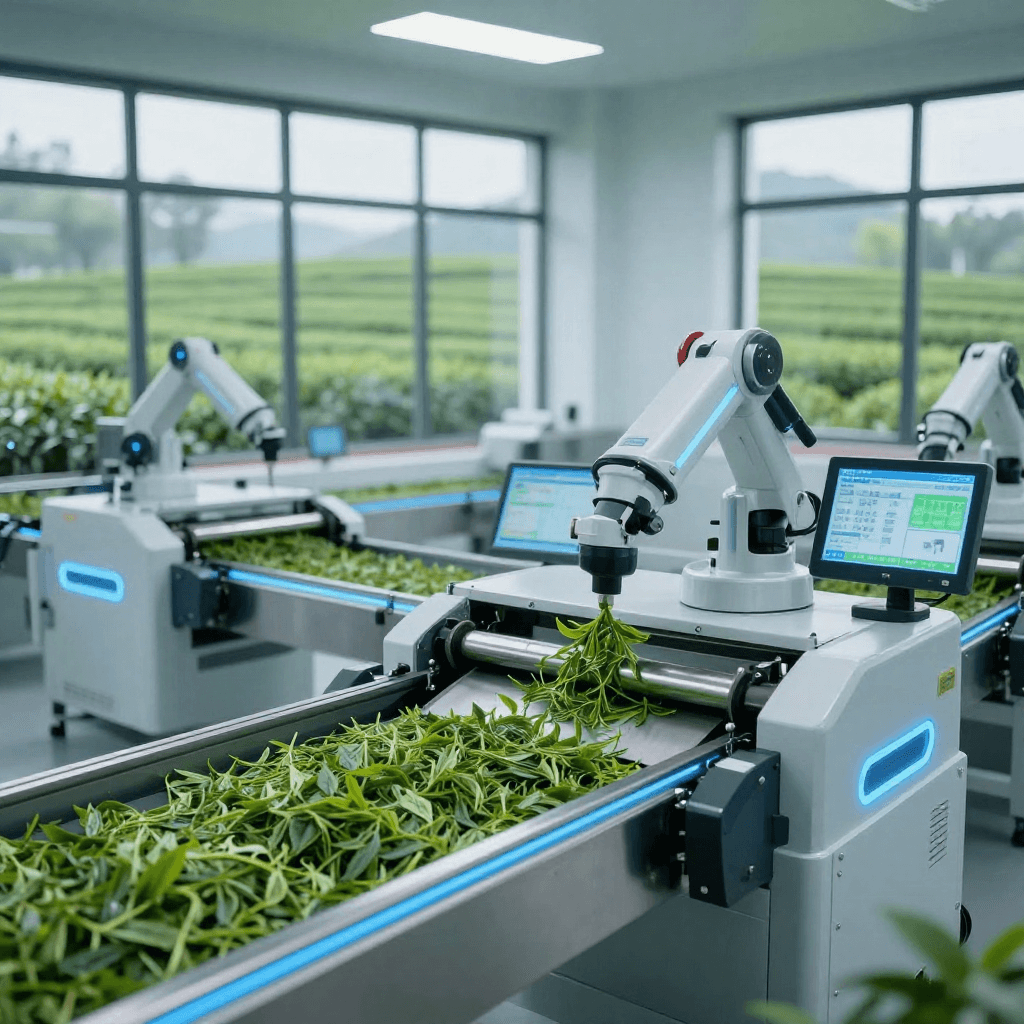 IA thé Chine : la filière se modernise