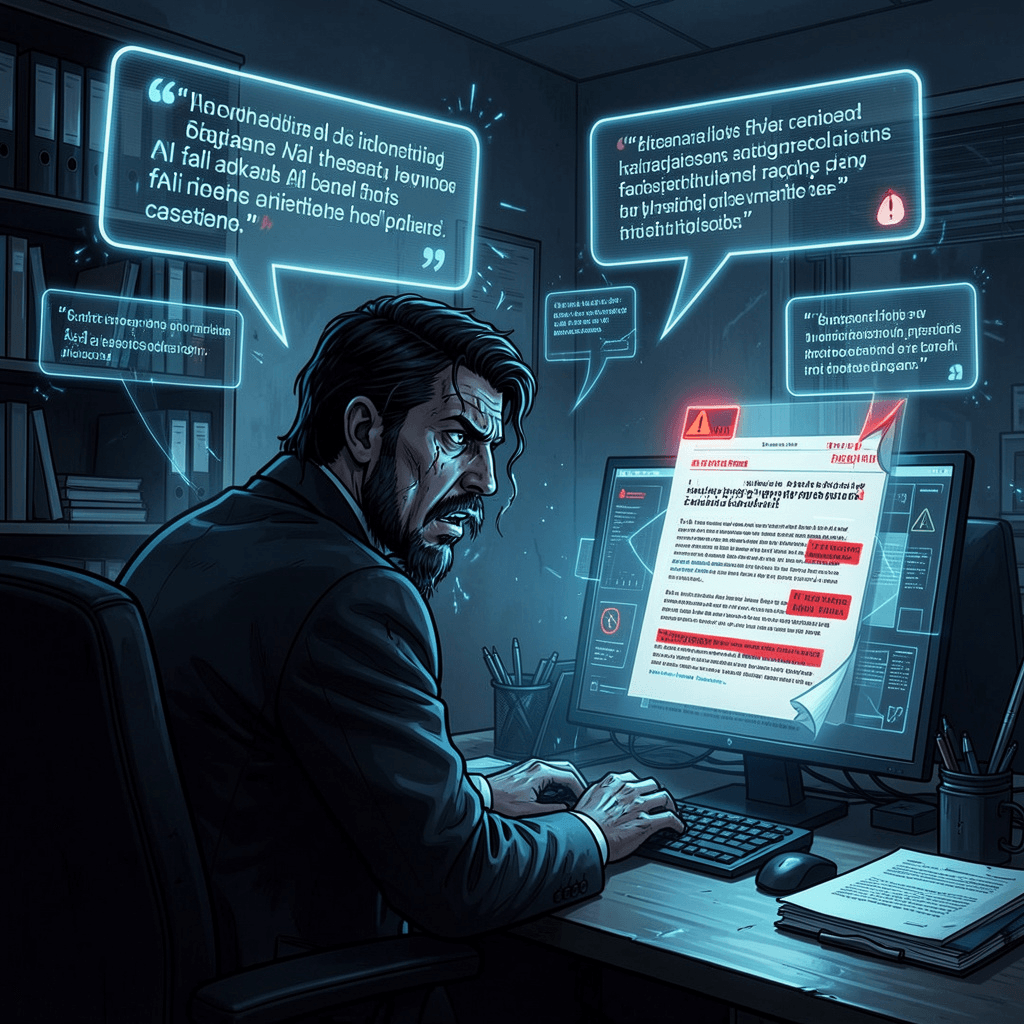 Journalisme IA : faux propos générés, suspension