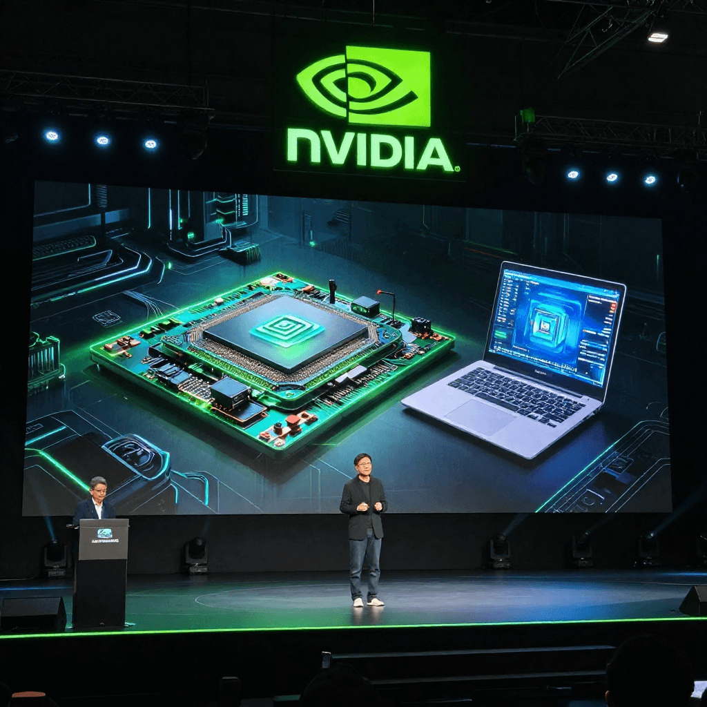 NVIDIA GTC 2026 : puces IA et PC portables
