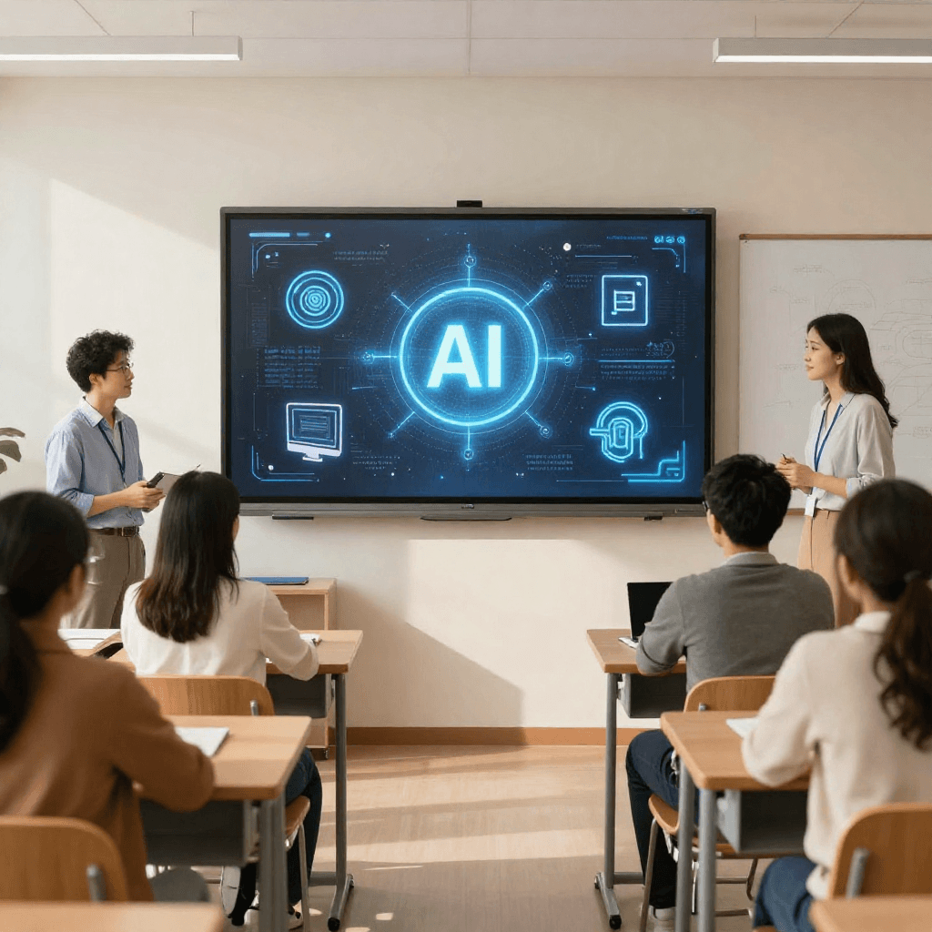 Compétences numériques enseignants IA