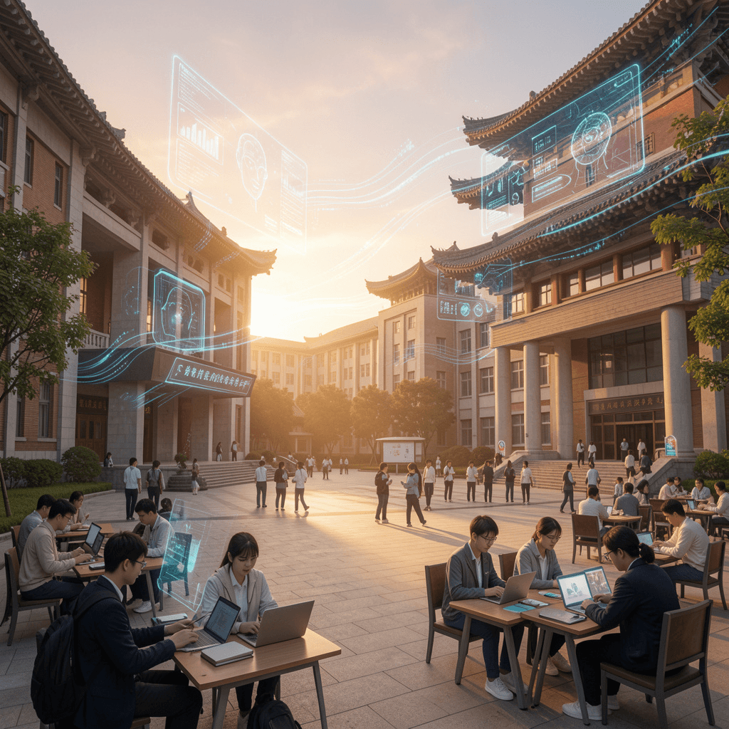 IA enseignement supérieur Chine : réforme en cours