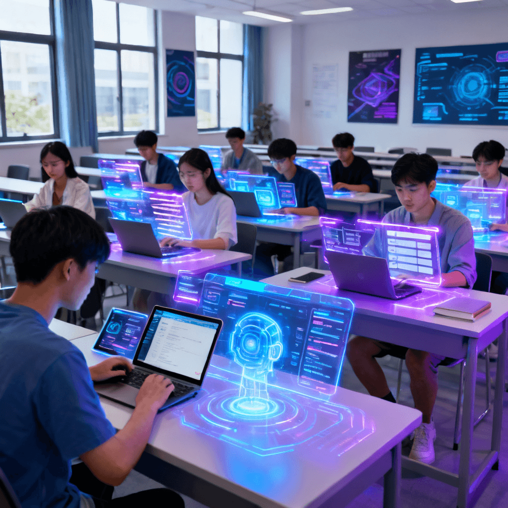 IA étudiants chinois