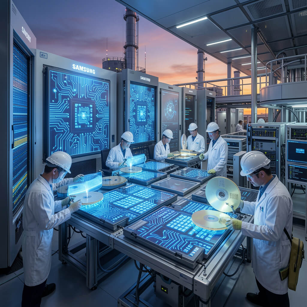 Samsung IA : bénéfice record porté par le boom de l’IA