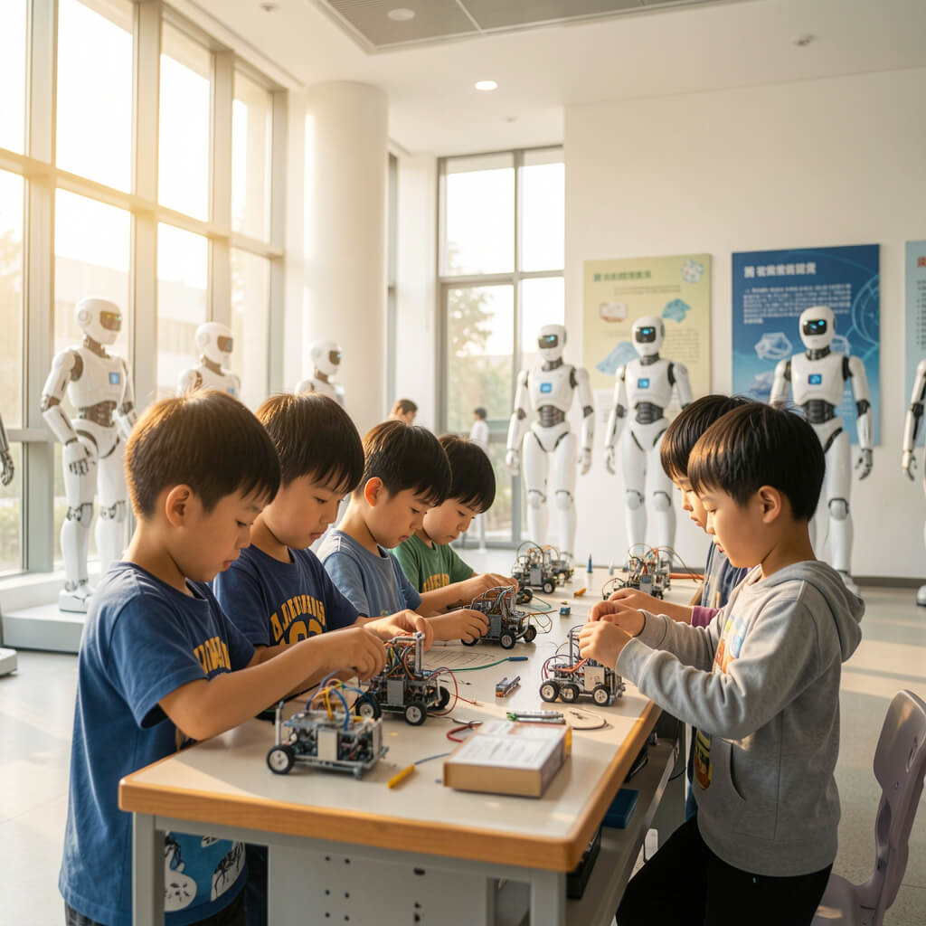 Chine IA éducation : des sorties scolaires innovantes