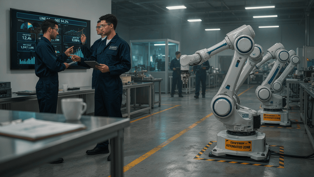 IA et automatisation industrielle : les enjeux