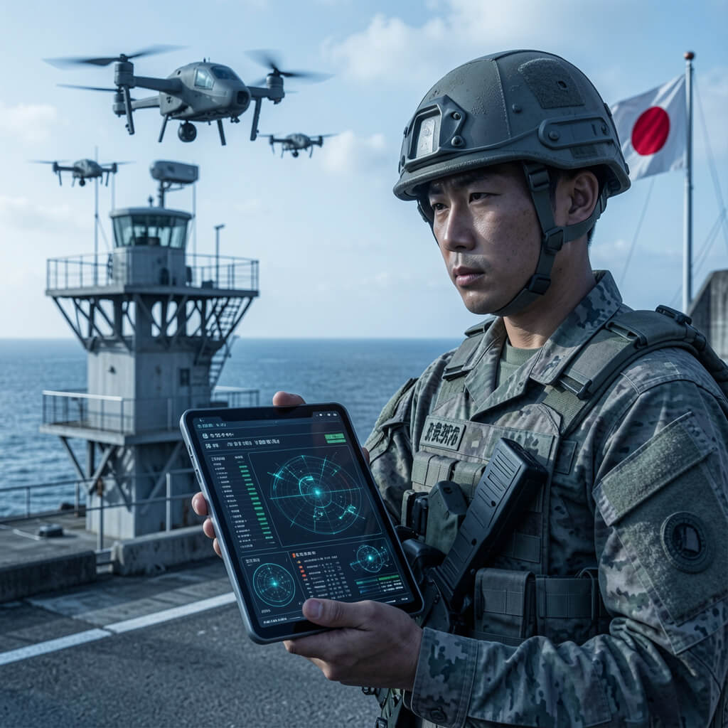 Japon : l’IA et les drones renforcent sa défense