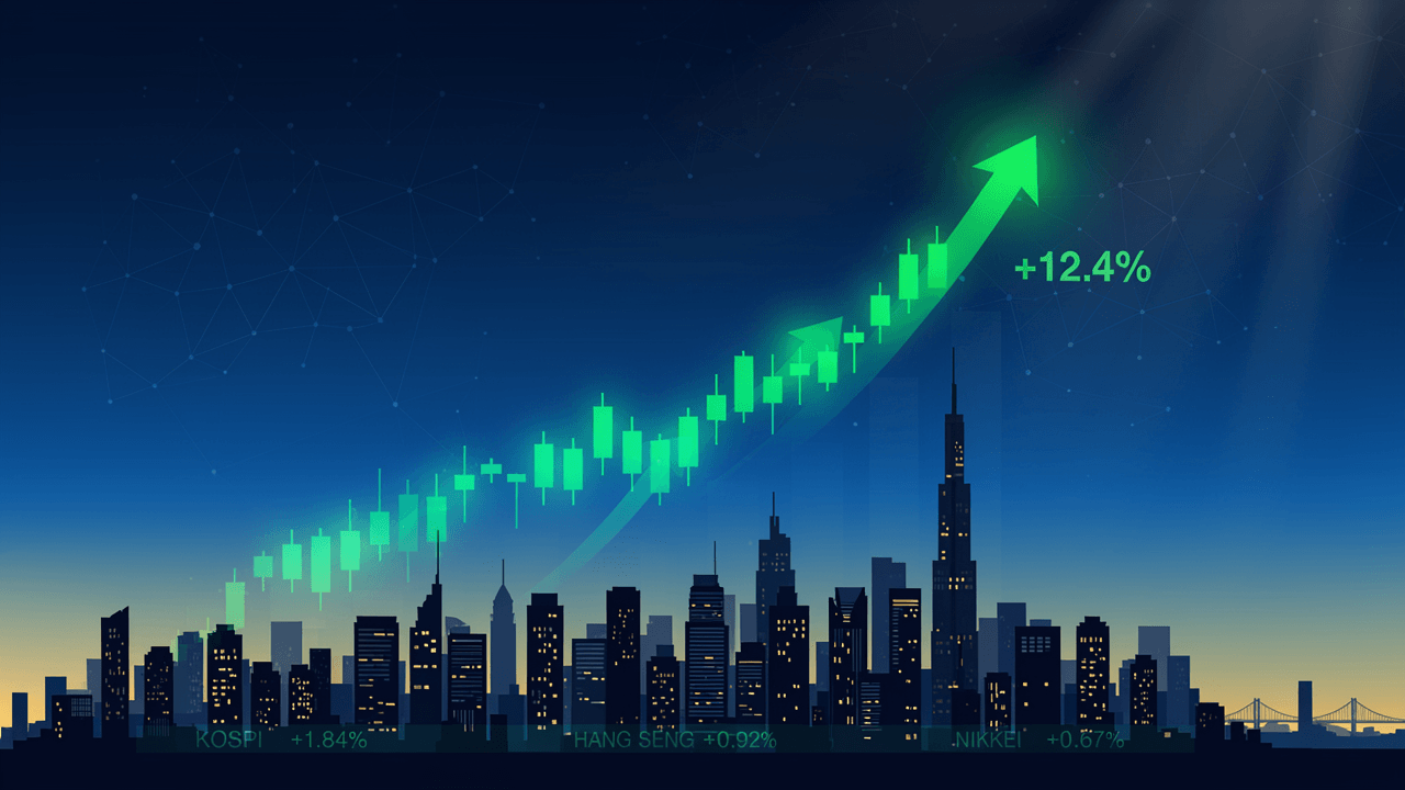 Bourses asiatiques en hausse grâce à l’IA